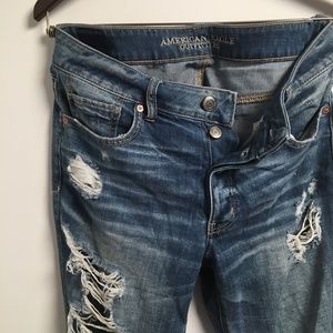 Heavily Distressed Jeans